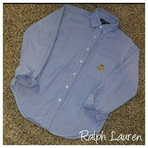 Ralph Lauren petite "classic button up"